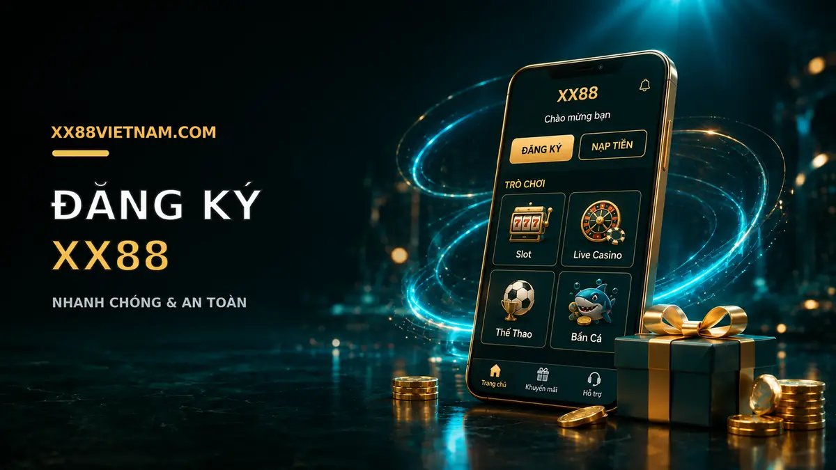 Biểu mẫu tài khoản minh họa cho Đăng Ký XX88