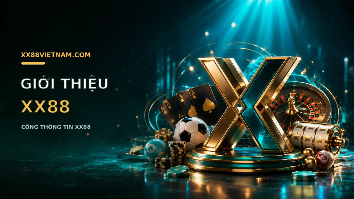 Biểu tượng XX và hệ sinh thái trò chơi minh họa cho XX88