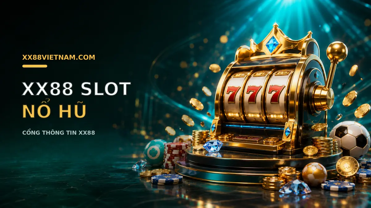 Máy quay 777 minh họa cho XX88 Slot nổ hũ